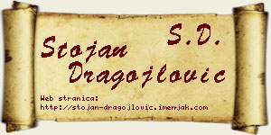Stojan Dragojlović vizit kartica